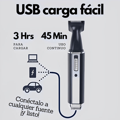 Kit para afeitar multifuncional 