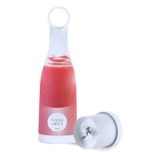 Licuadora de mano portátil-Juguera personal 400ml.  Carga USB